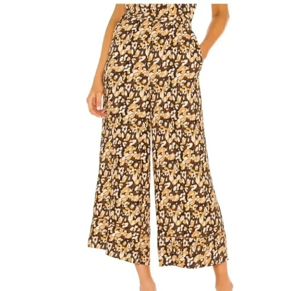 NEW House of Harlow 1960 x Revolve Leopard Culotte Animal Print Mobwife Wide Leg - Picture 7 of 7